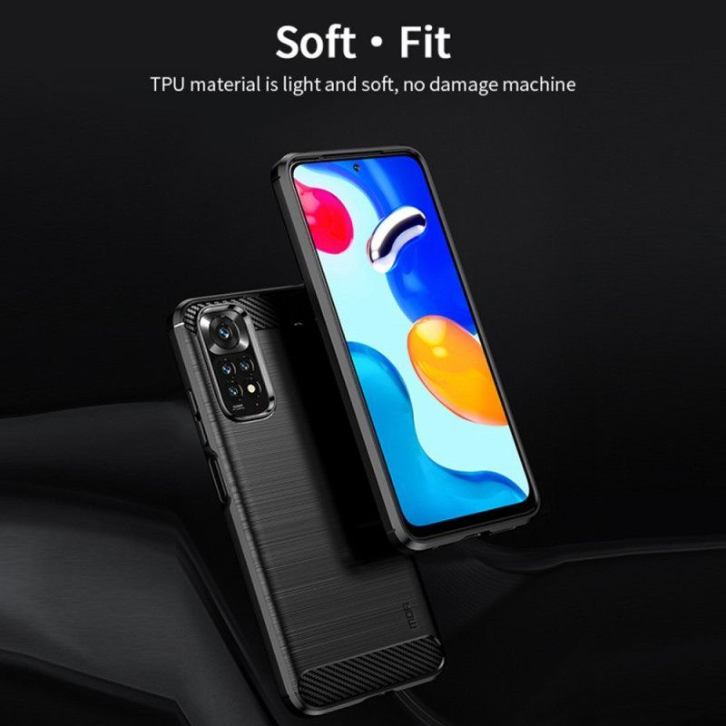 Θήκη Xiaomi Redmi Note 11 / 11S Mofi Brushed Carbon Fiber